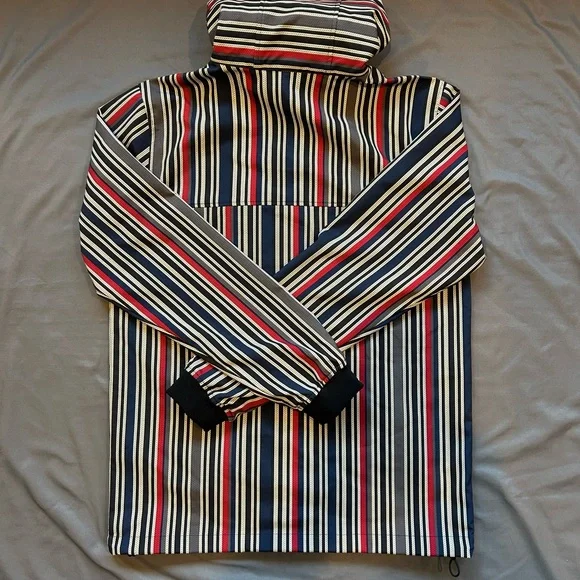 The North Face Striped Hoodie Light Weight Jacket (LIKE NEW)